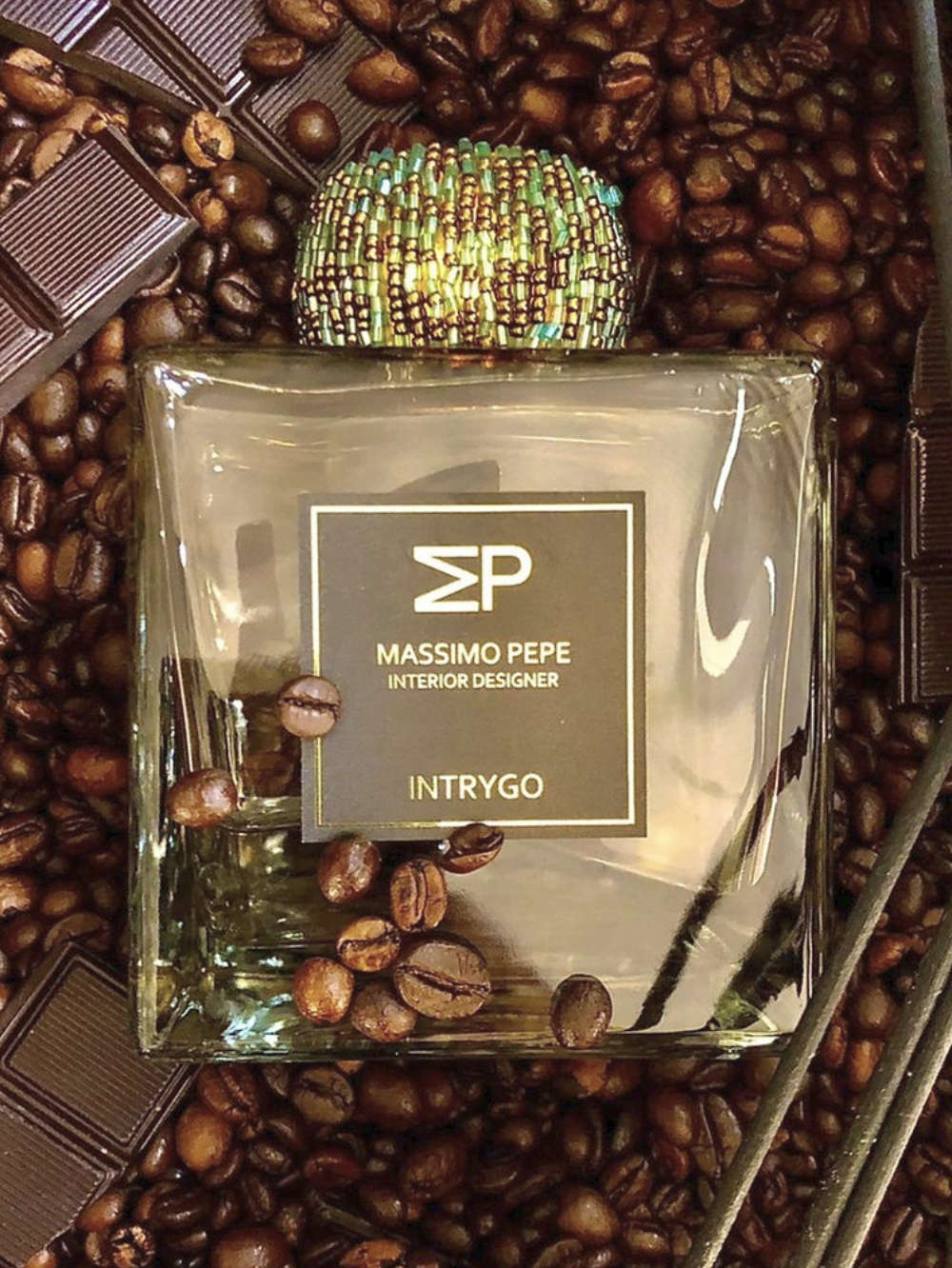 Prabangus itališkas Namų kvapas MASSIMO PEPE - INTRYGO difuzorius 500ml