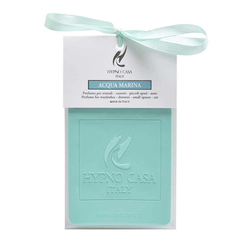 Aromatinė kortelė į spintą | Kvapas į automobilį - ACQUA MARINA (pagaminta Italijoje)