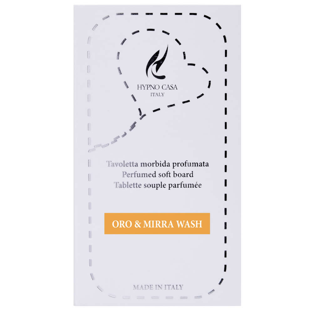 Aromatinė kortelė į spintą - Oro & Mirra Wash (Pagaminta Italijoje)