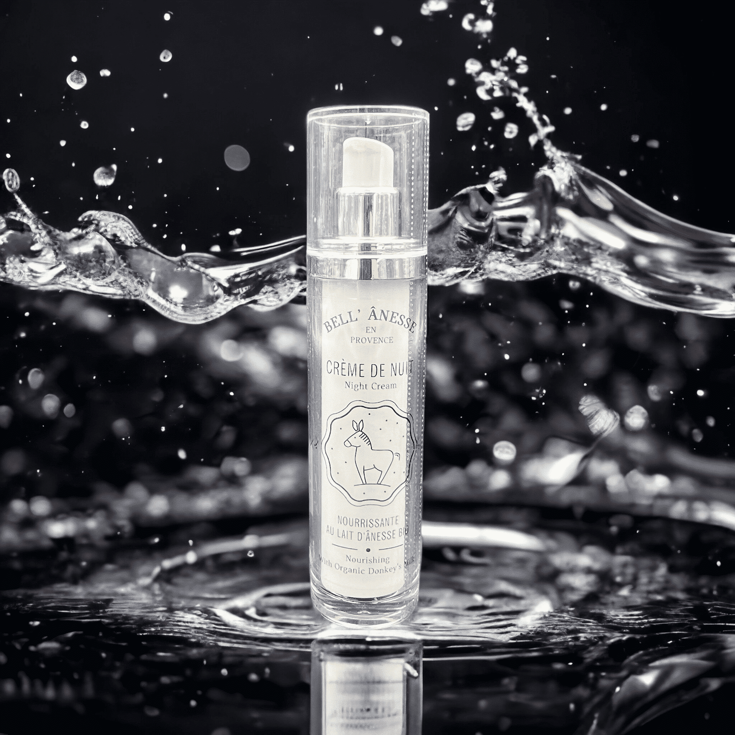 Naktinis veido kremas su ekologišku asilės pienu Label Provence Nature 50ml