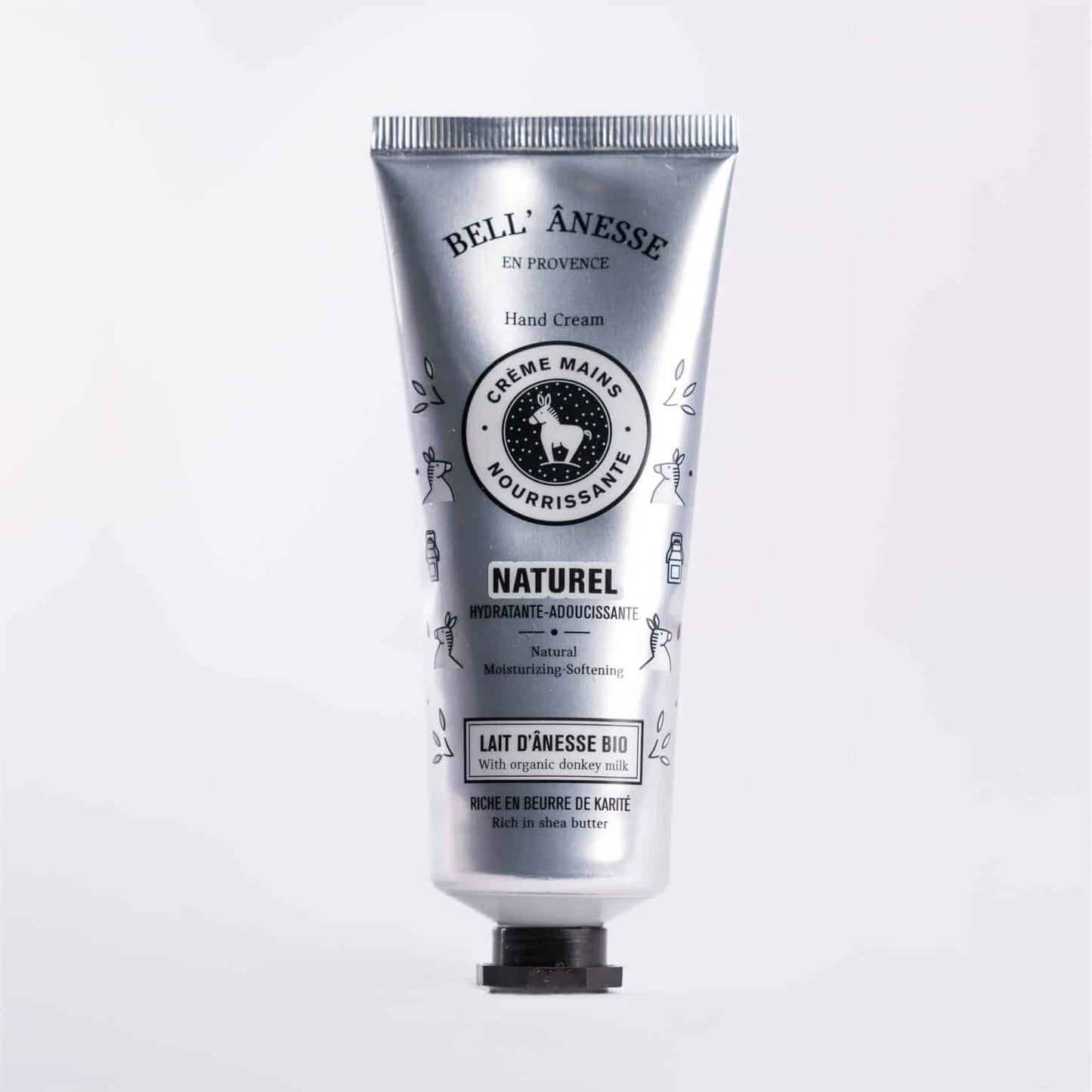 Giliai maitinantis rankų kremas su asilės pienu – 75ml