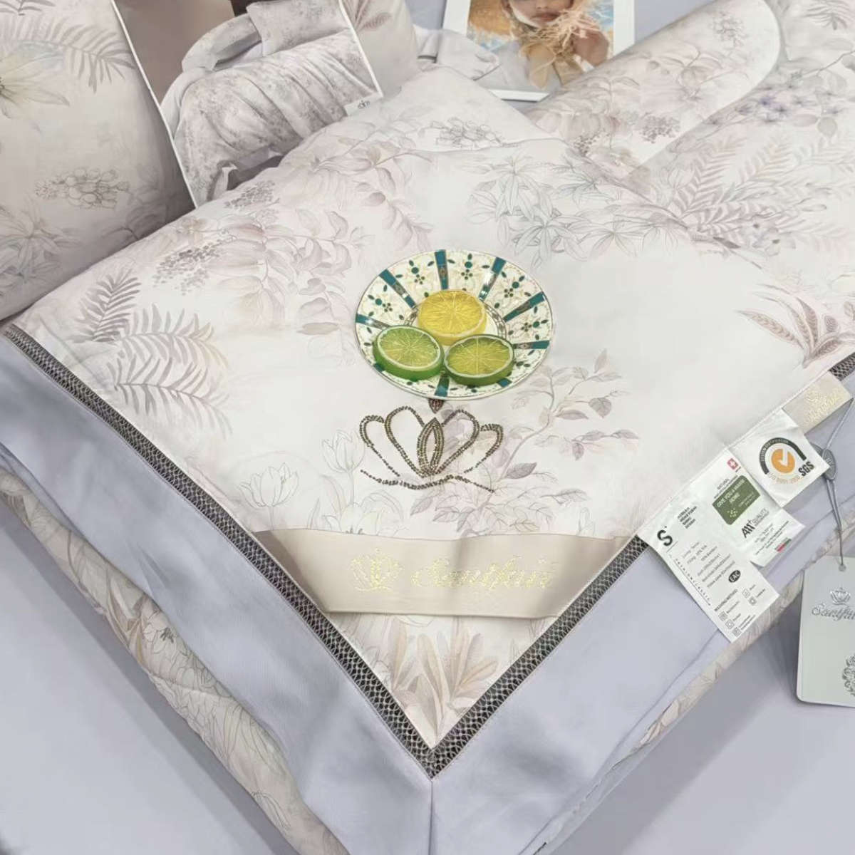 Tencelio Tinginio patalynė šeimyninis komplektas