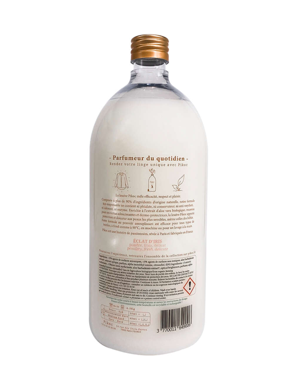 Ekologiškas skalbiklis PIKOC - ECLAT D'IRIS 1L