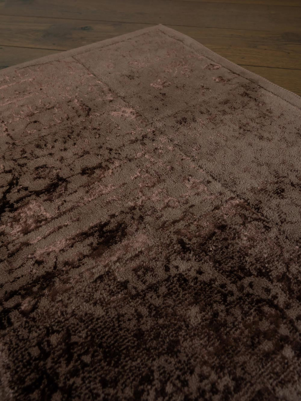 80x140cm Vonios kambario kilimai / Kilimai į koridorių - Chameleonas - Šokoladinis