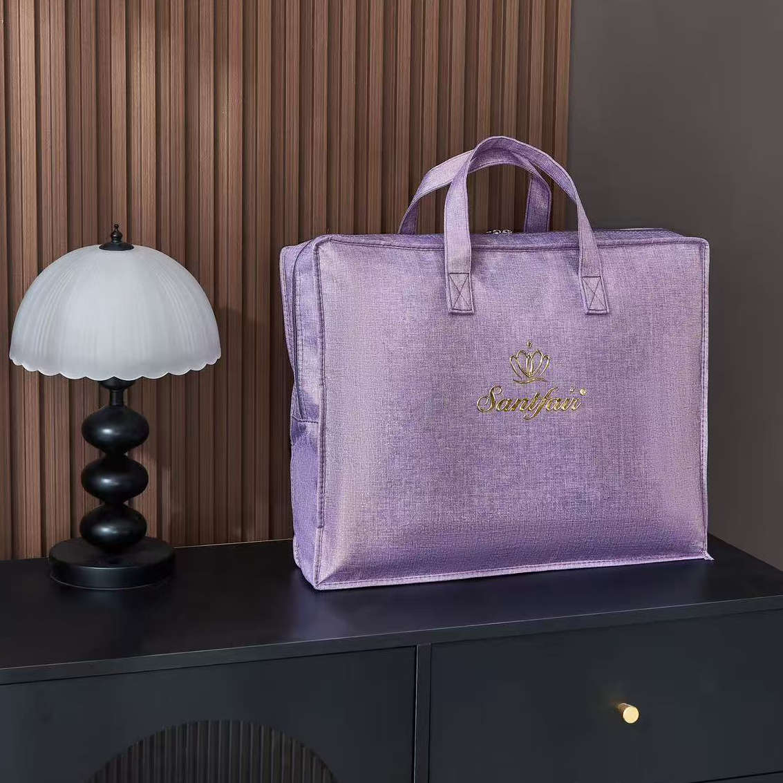DVIGULIS Premium Tencelio Tinginio Patalynės™ komplektas su šilko užpildu - Elegancija Gelsva
