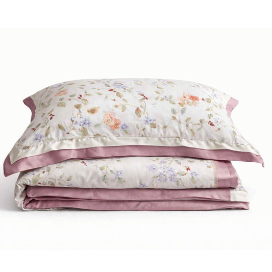 Dvigulis Dvipusis Neįvelkamas Premium Tencelio Tinginio Patalynės Komplektas su šilko užpildu - Soft Spring