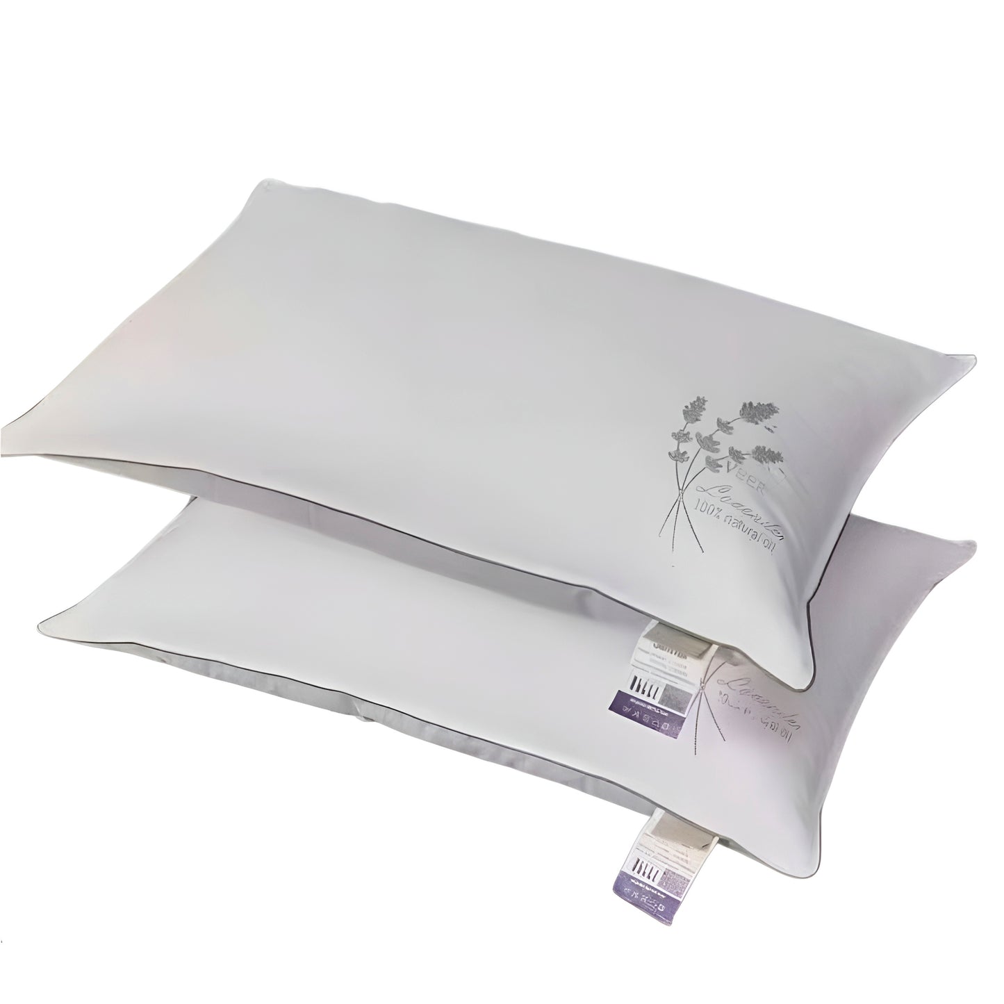 Antialerginė pagalvė su levandų aromatu 50x70 iš Egipto medvilnės – Indecori