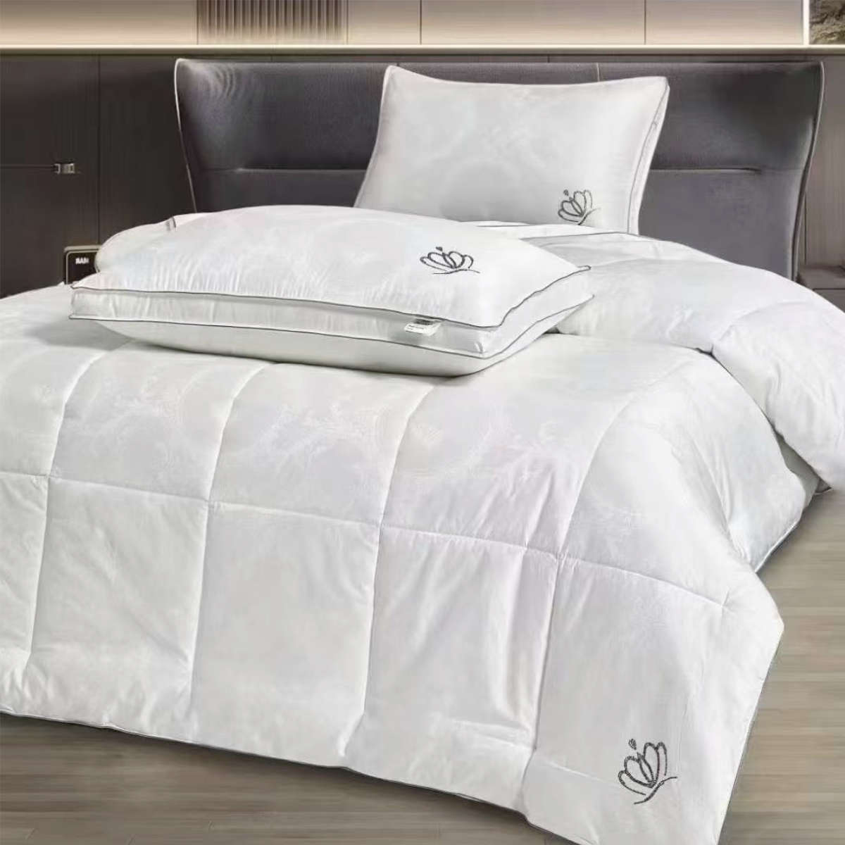 Silko užpildo antklodė 200x230 cm ramiam ir komfortiškam miegui