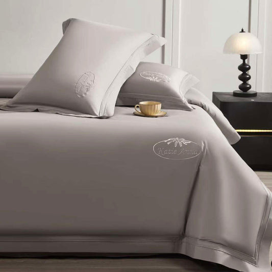 Dvigulė Tinginio Patalynė iš Egipto medvilnės su šilko antklode