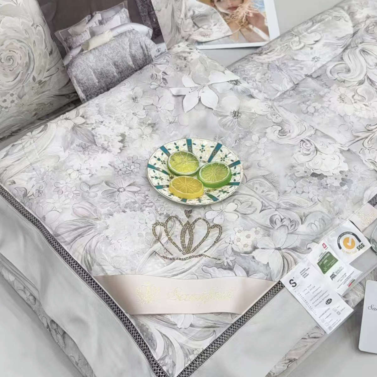 Tencelio Tinginio Patalynė neįvelkamas patalynės komplektas – Indecori