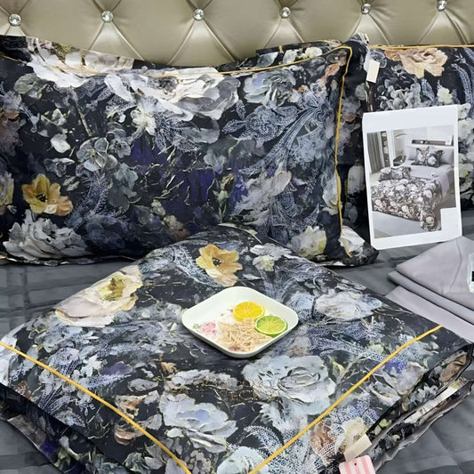 Šeimyninis Egipto Medvilnės Tinginio Patalynės komplektas su šilko užpildu - MOODY GARDEN