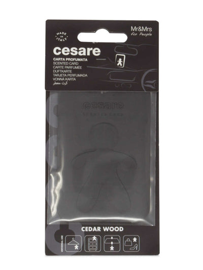 Aromatinė kortelė į spintą | Kvapas į automobilį | Mr&Mrs CESARE - Cedar Wood
