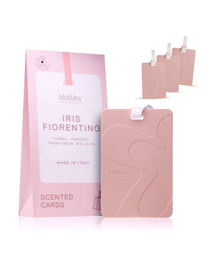 Aromatinės kortelės į spintą IRIS FIORENTINO, Mr&Mrs MrDrawer (3vnt)