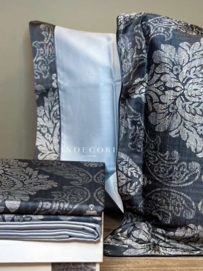 PREMIUM SATINO PATALYNĖS KOMPLEKTAS "CANVAS ANTHRACITE"