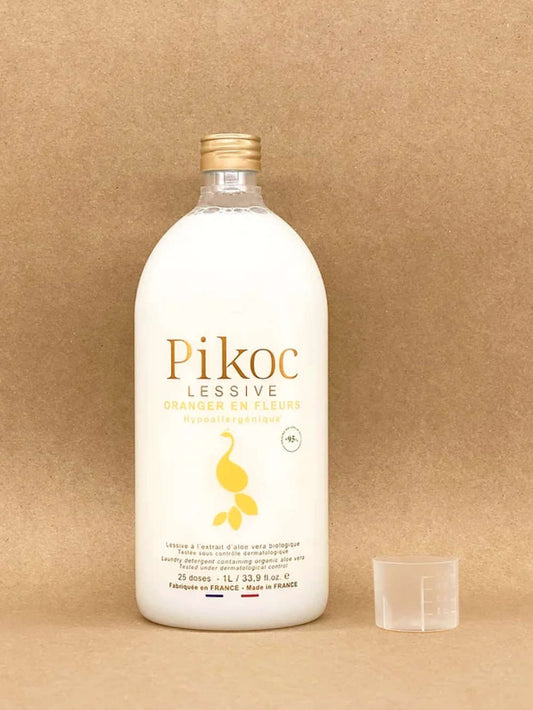 Hipoalerginis ekologiškas skalbiklis PIKOC - ORANGER EN FLEURS 1L