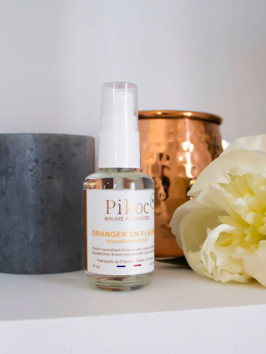 Purškiama patalynės ir audinių dulksna PIKOC - ORANGER EN FLEURS 30ml